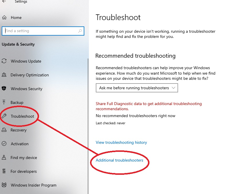 how to fix hp printer in error state