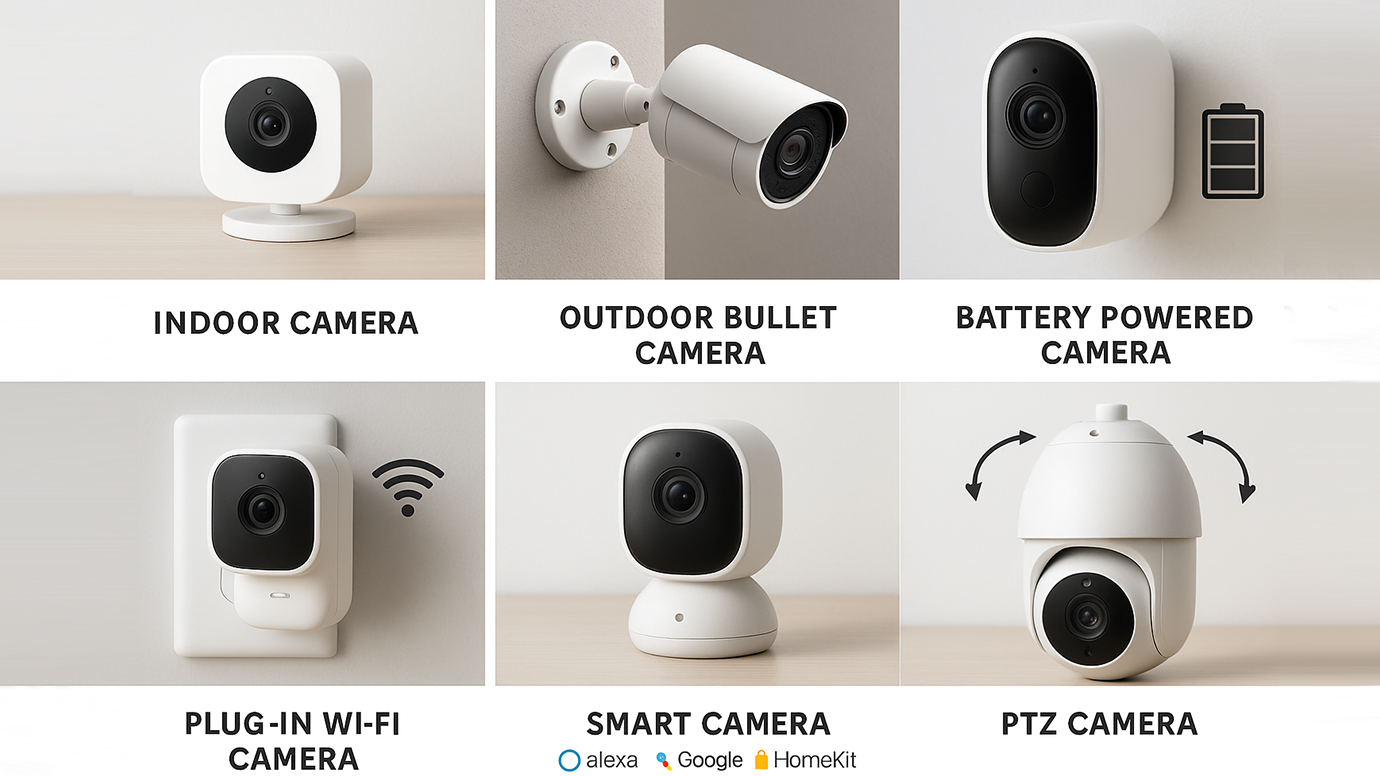 Types of Wireless Cameras