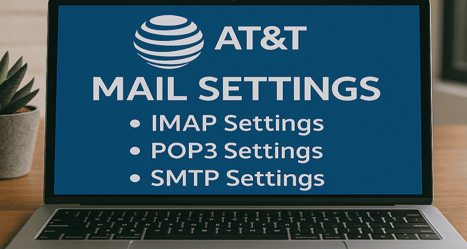 Complete ATT Mail Settings (IMAP, POP & SMTP)