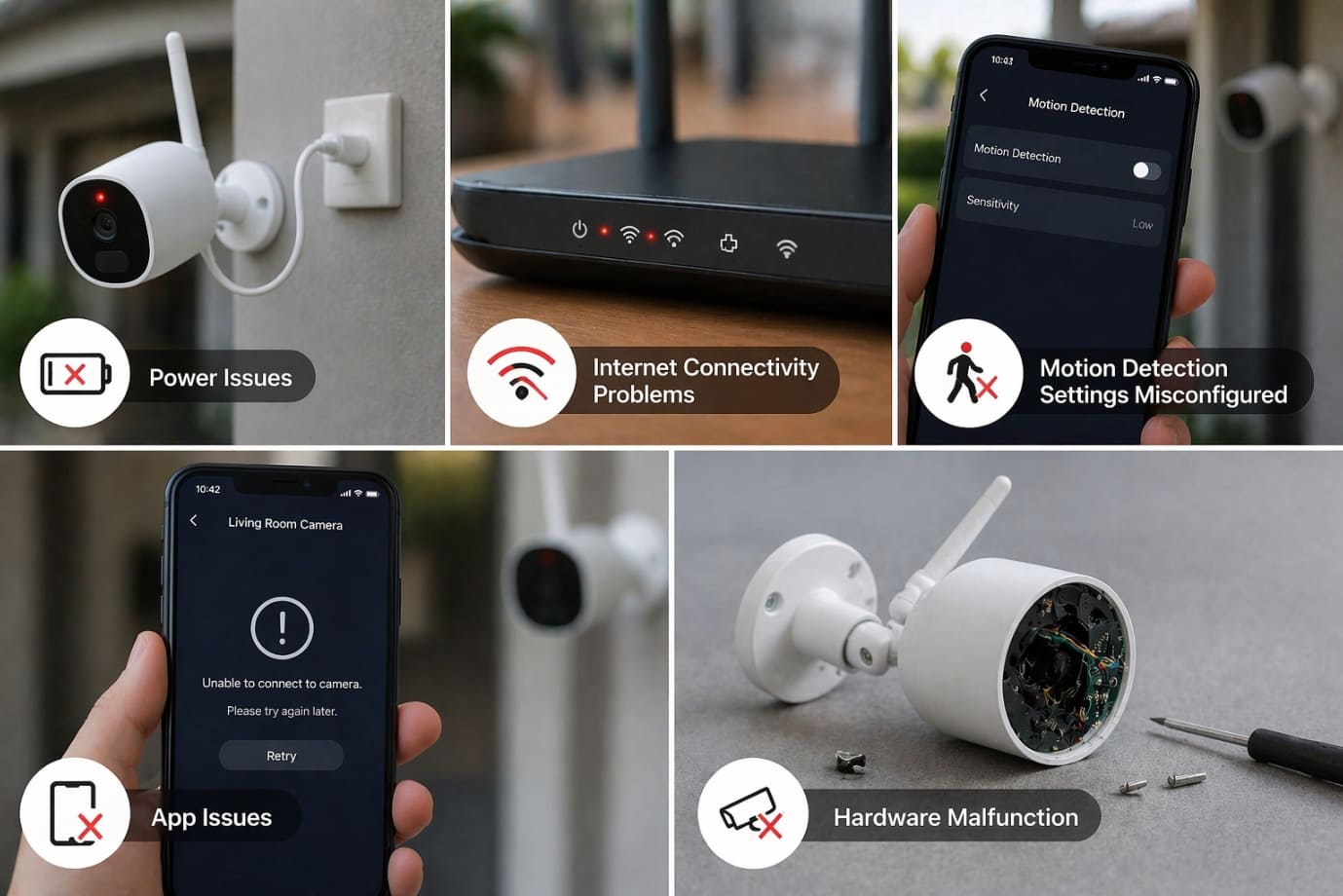 Common Reasons Your Wireless Security Camera Is Not Recording