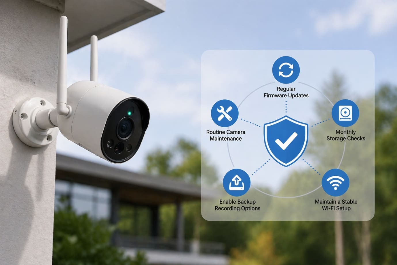 Preventive Tips to Avoid Wireless Security Camera Not Recording Issue